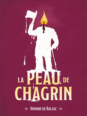 cover image of La peau de chagrin